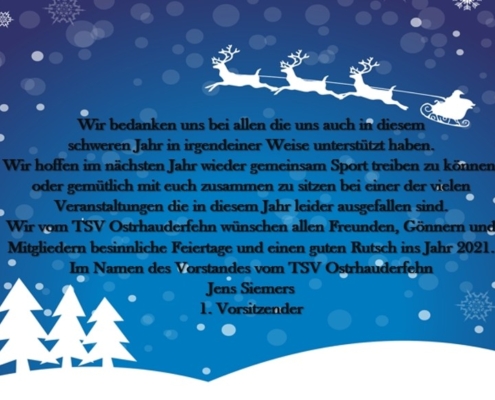 Weihnachtsgruß 2020